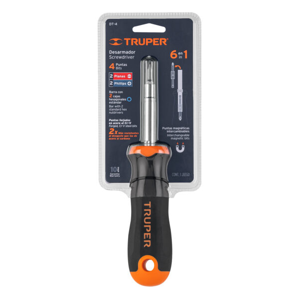 DESARMADOR C/ 2 PUNTERAS DOBLES 14200 - TRUPER - Imagen 5