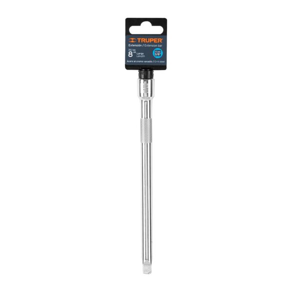 EXTENSIÓN DE 8" PARA RATCHET, ENCASTRE 3/8", 13665 - TRUPER - Imagen 4