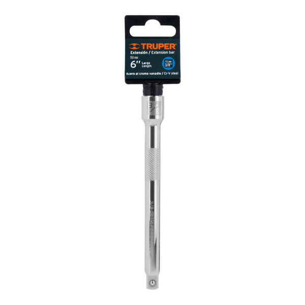 EXTENSIÓN DE 6" PARA RATCHET, ENCASTRE 3/8", 13916 - TRUPER - Imagen 4