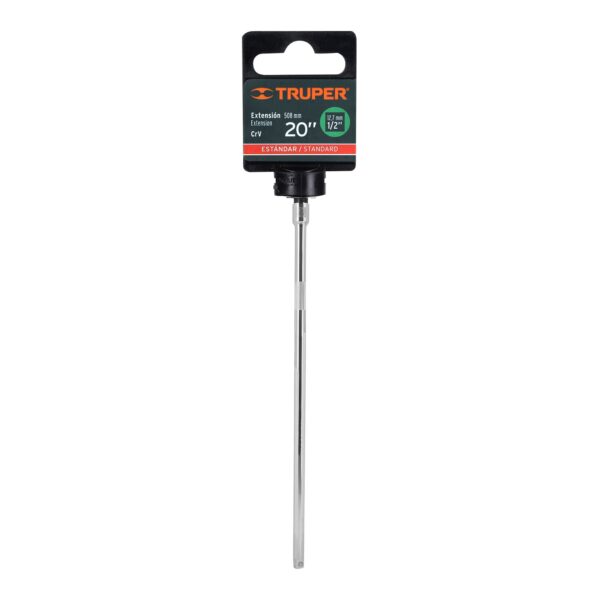 EXTENSIÓN DE 20" PARA RATCHET, ENCASTRE 1/2" 13919 - TRUPER - Imagen 3