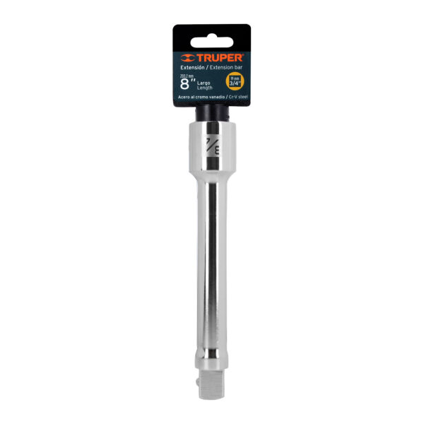 EXTENSIÓN DE 8" PARA RATCHET, ENCASTRE 3/4" 13904 - TRUPER - Imagen 4