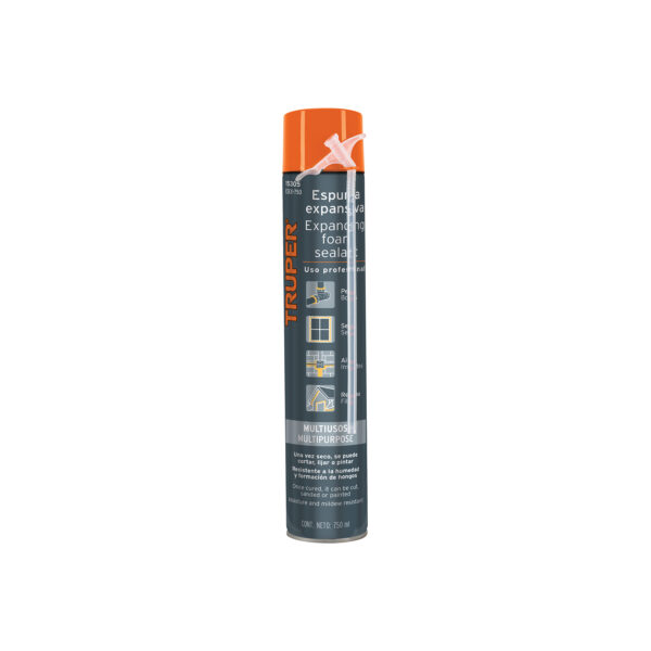 ESPUMA EXPANSIVA POLIURETANO 750ML 15305 - TRUPER