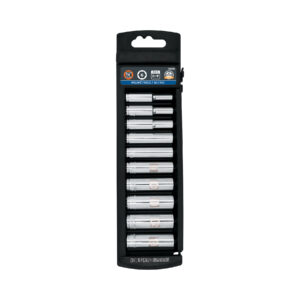 JUEGO DE 10 DADOS TUBULARES HEXAGONALES MM, ENCASTRE 1/4", 14168 - TRUPER