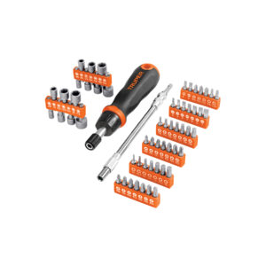 DESARMADOR TIPO RATCHET C/ 42 PUNTERAS Y 14 DADOS 18220 - TRUPER