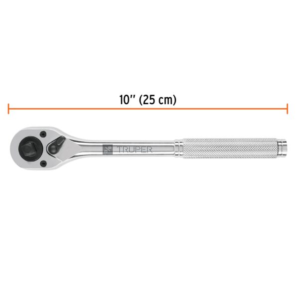 LLAVE RATCHET DOBLE ENCASTRE 3/8" y 1/2" 13413 - TRUPER - Imagen 2